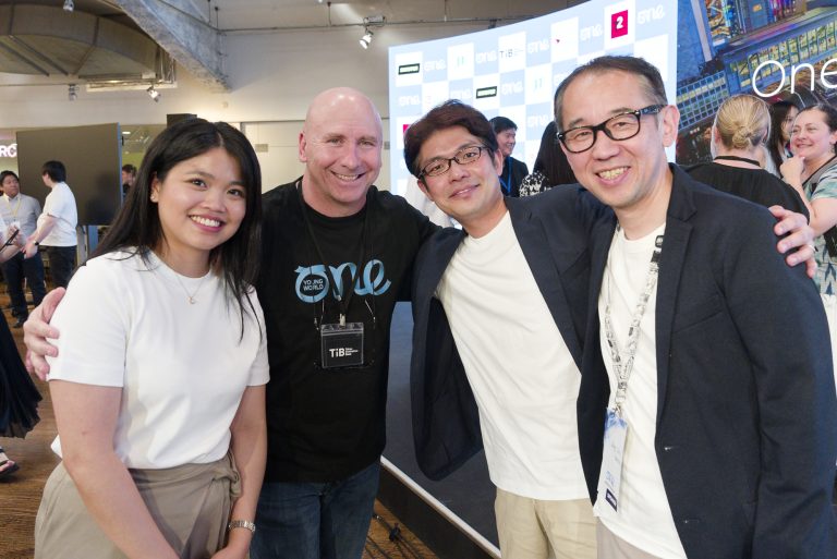 OYWJ EXECUTIVE DIRECTOR, MR. DAREN AFSHAR, WITH ASTELLAS’ HEAD OF SUSTAINABILITY, MR. SHINGO IINO, ASTELLAS OYW AMBASSADOR, MS. SHERLYNE LEGASPI, AND MR. SOICHIRO MUROYAMA.