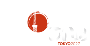 One Young World Tokyo 2027 Global Summit Logo (white)