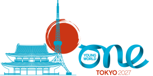 One Young World Tokyo 2027 Official Logo