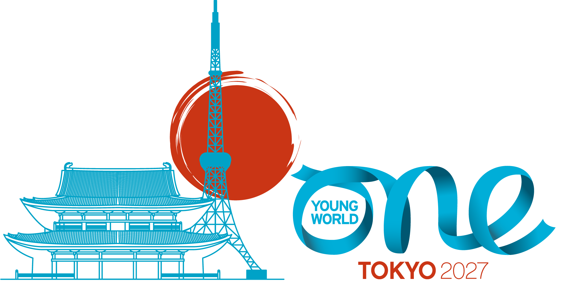 One Young World Tokyo 2027 Official Logo